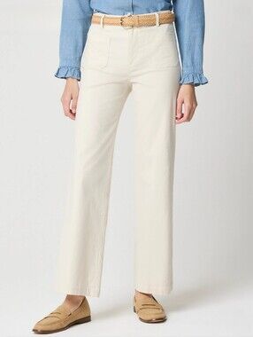 J. Crew Tall Lizzie wide-leg pant
